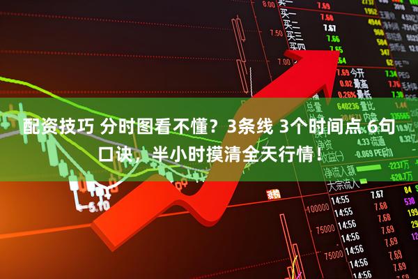 配资技巧 分时图看不懂？3条线 3个时间点 6句口诀，半小时摸清全天行情！